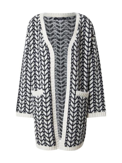 VERO MODA Cardigan 'Coretta'  lysebeige / sort