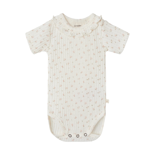 LIL ATELIER Kortærmet Body Hulla Coconut Milk