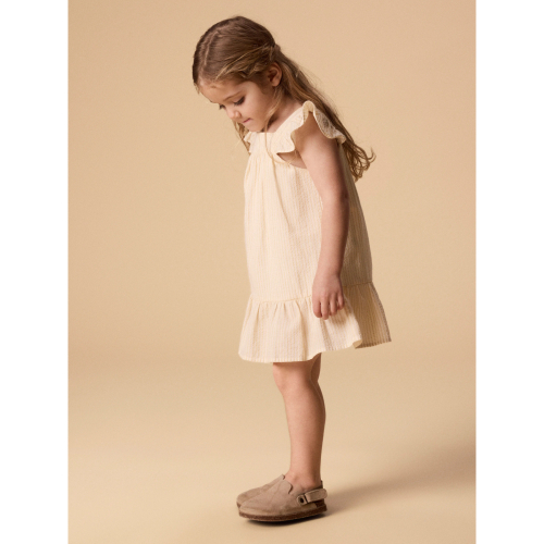 LIL ATELIER Kjole Folly Coconut Milk Sahara Sun