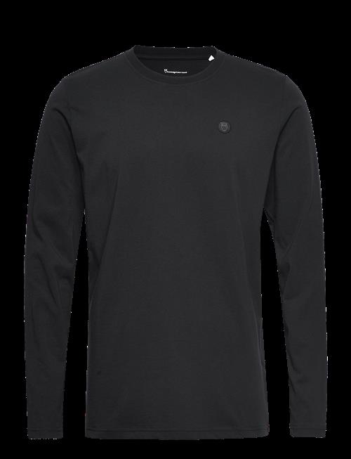 Knowledge Cotton Apparel | Badge Long Sleeve - Gots/Vegan | S