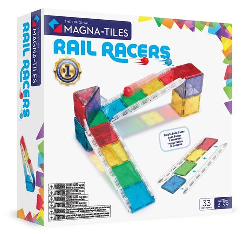 Magna-Tiles MAGNA-TILES Marble Run 33 Stk. Multi  Multi-3 Years+  Grøn  One Size 3+ Years Drenge, Piger