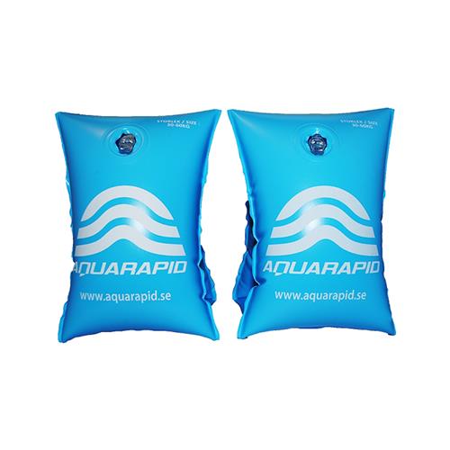 Aquarapid Svømmearmbånd Til 30–60 Kg Crystal Blue  Crystal blue-One Size  Blå  One Size 8+ Years Drenge, Piger
