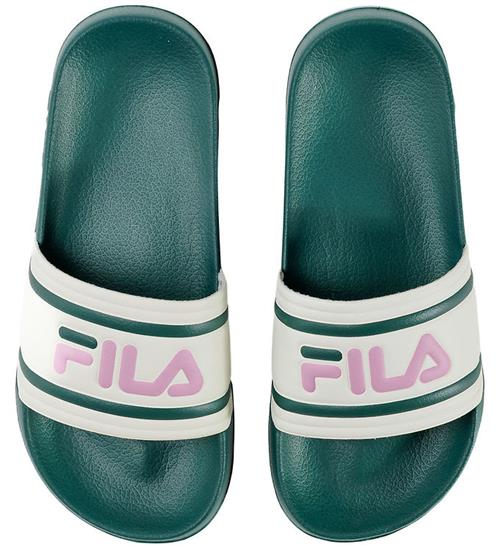 Fila Badesandaler - Morro Bay - Posy Green/Prism Pink