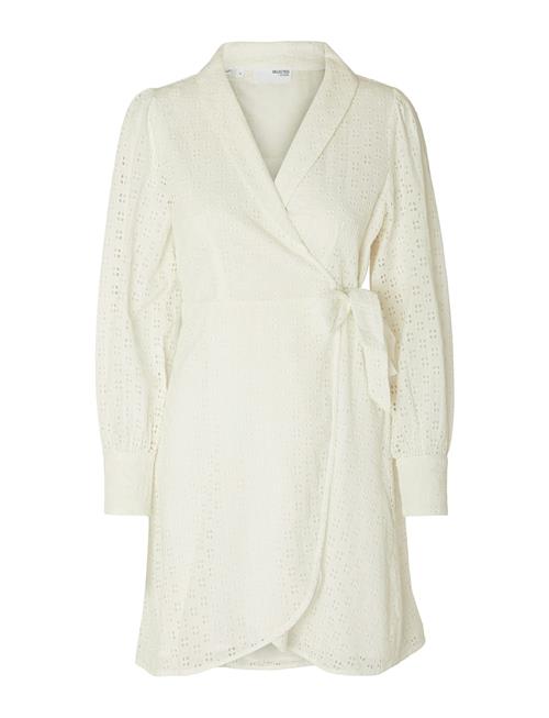 Selected | Slfanelli Ls Short Wrap Dress B | 36