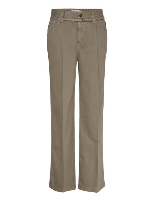 Mango | Wide Leg Jeans With Belt Detail | 40