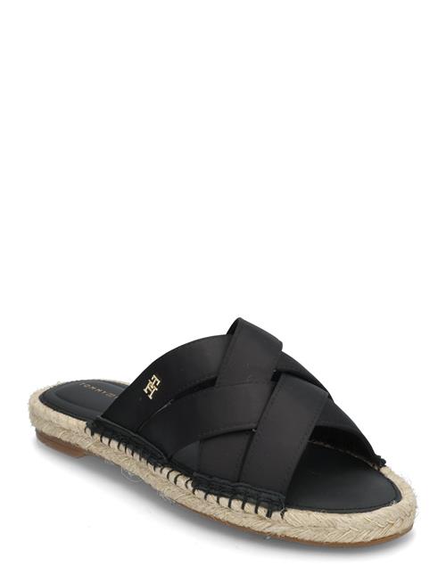 Tommy Hilfiger | Satin Espadrille Mule | 38