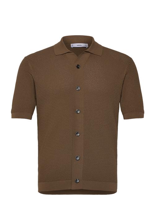 Mango | Structured Knitted Shirt | S