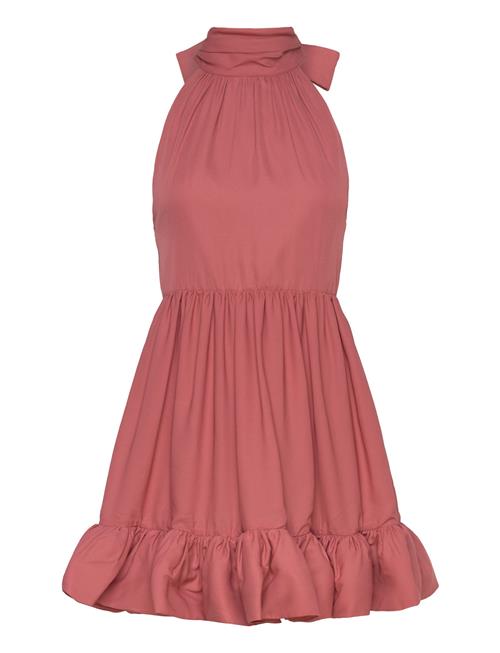 Malina | Fern Halterneck Ruffled Mini Dress | XL