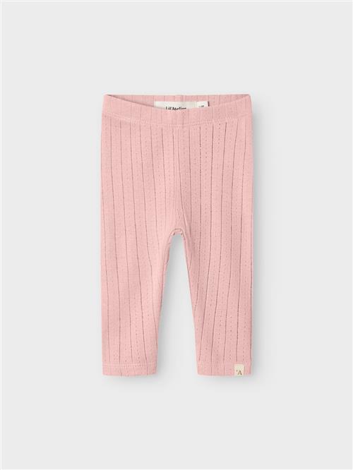 Lil’ Atelier Leggings Misty Rose  Misty Rose 56 cm  Lyserød  56 cm  Piger