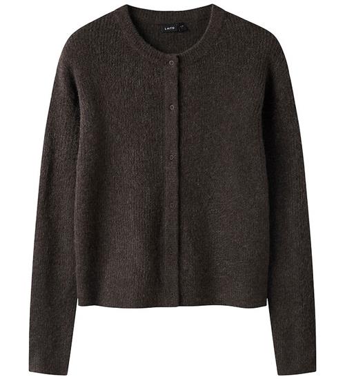 LMTD Cardigan - Strik - Short - Noos - NlfKleave - Chocolate Bro