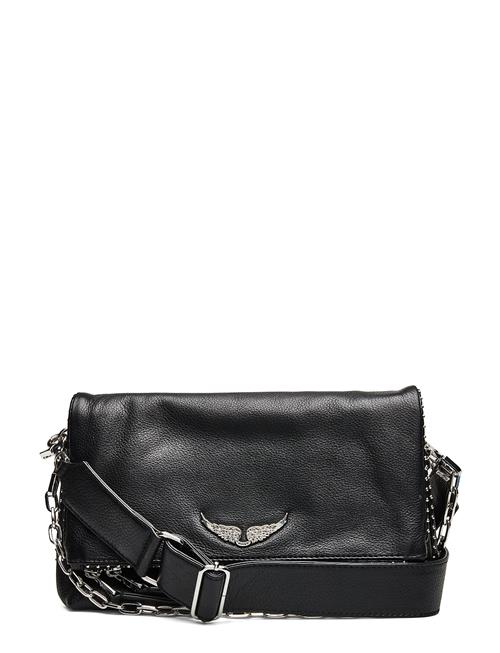 Zadig & Voltaire | Rocky Grained Leather Studs | ONE SIZE