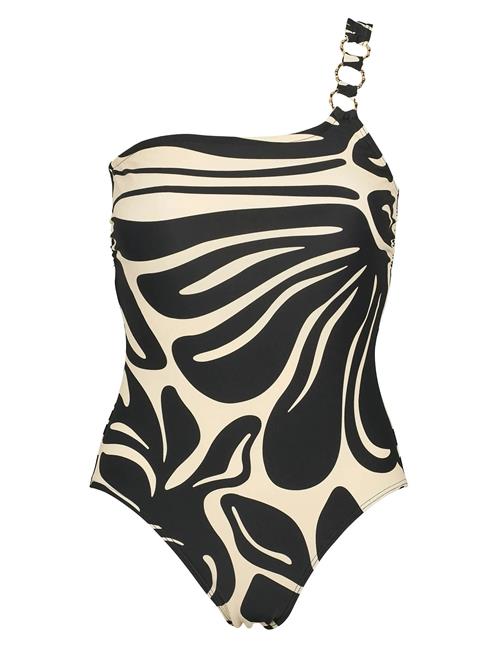 Missya | Capri One Shoulder Aop Swimsuit | 40