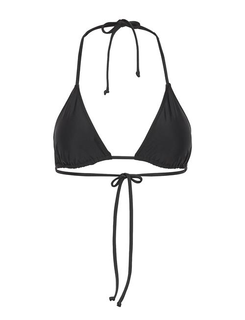 GANNI | Recycled Core Solid String Bikini Top | 36