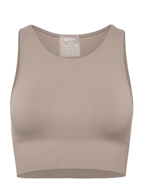 aim´n | Ribbed Seamless Crop Top | M