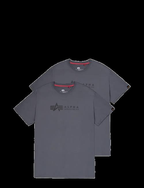 Alpha Industries | Alpha Label T-Shirt 2 Pack | XL