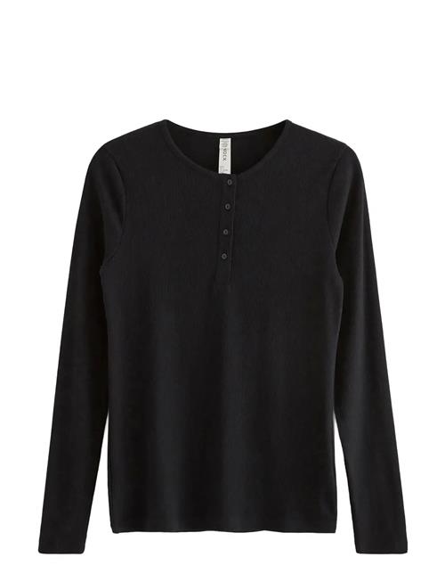 Lindex | Ribbed Long Sleeve Pyjama Top | M
