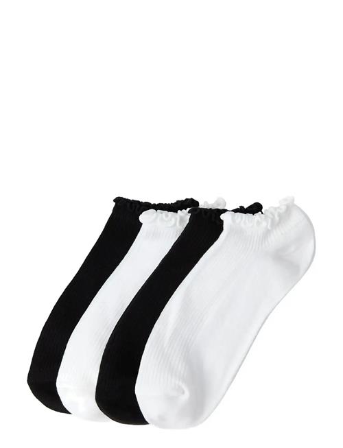 Lindex | Sock Ankle 4 P Lettuce Edge | 36/38