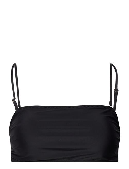 GANNI | Recycled Core Solid Bandeau Bikini Top | 36