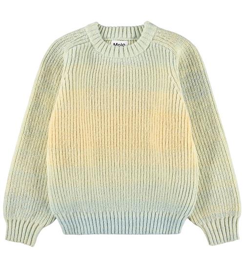 Molo Bluse - Strik - Bosse - Space Dye Green