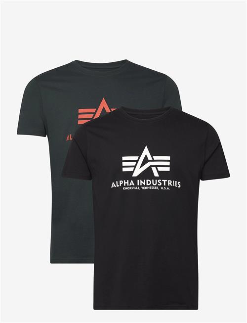 Alpha Industries | Basic T-Shirt Bl 2 Pack | L