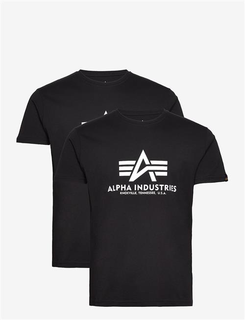 Alpha Industries | Basic T-Shirt Bl 2 Pack | L