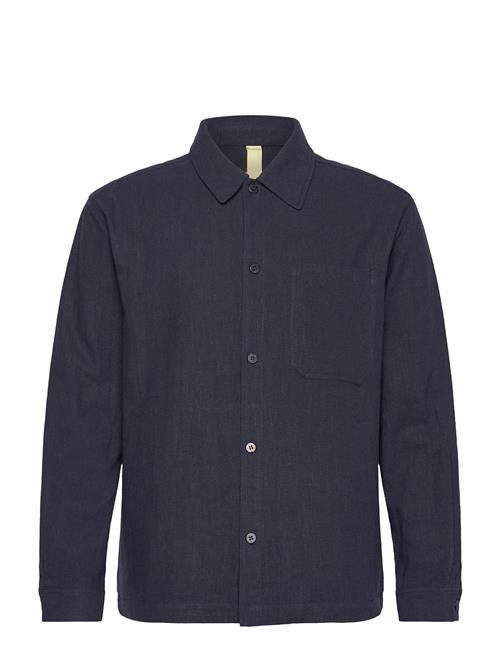 Brixtol Textiles | Frank Linen Dark Navy | XXL