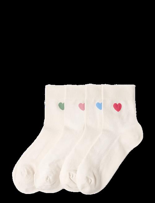 Lindex | 4-Pack High Ankle Socks | 36/38