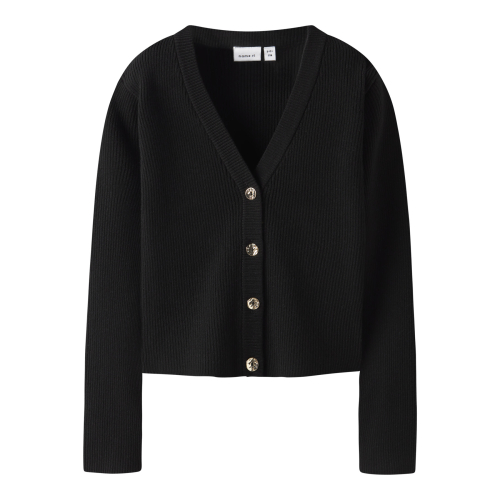 NAME IT Strik Cardigan Larenlise Black