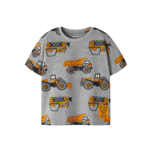 NAME IT T-shirt Jimmy Tonka Grey Melange