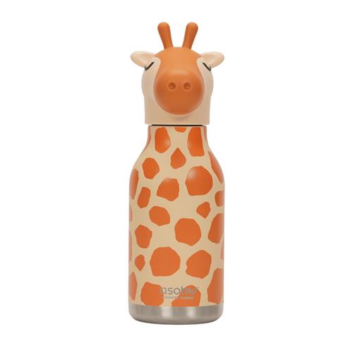 Asobu Bestie Vandflaske Giraffe Spots  Giraffe Spots-OS  Brun  One Size 3+ Years Drenge, Piger