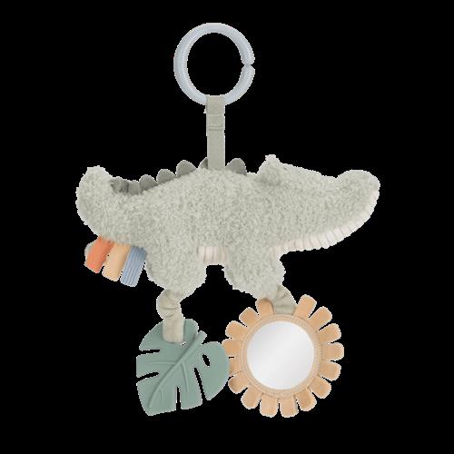 Little Dutch Safari Friends Crocodile Aktivitetsophæng Green  Green One Size  Grøn  One Size  Drenge, Piger