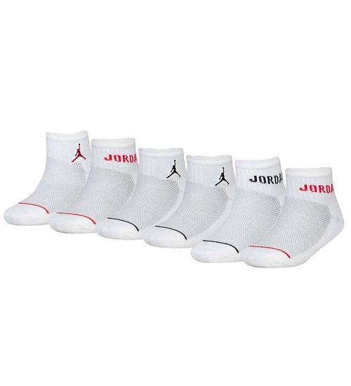 Jordan Ankelstrømper - 6-pak - Legend Cushioned Ankle - Hvid