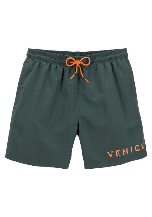 VENICE BEACH Badeshorts  basalgrå / lyseorange