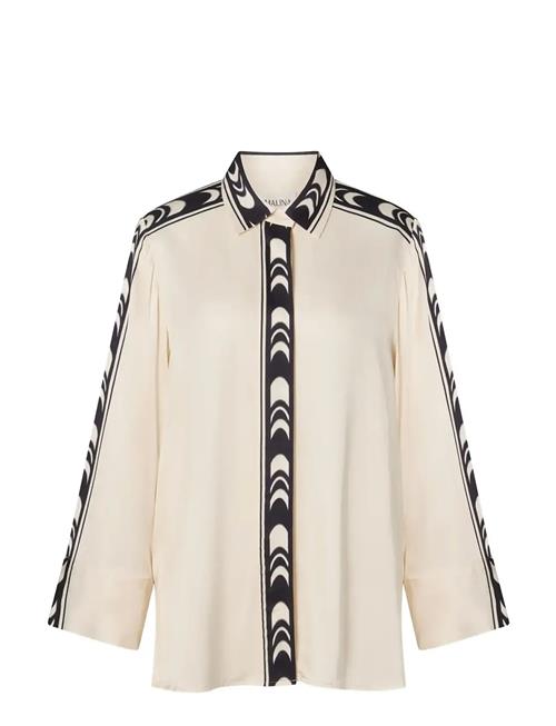Malina | Meya Wide Fit Printed Shirt | M