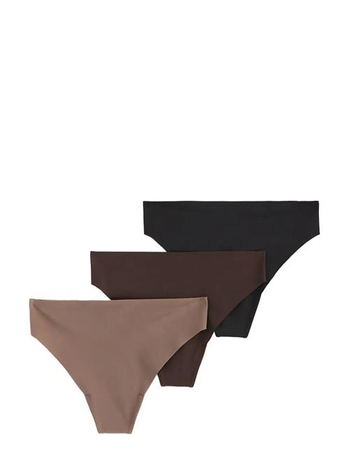 Lindex | 3-Pack High Waist Thong Sports Briefs | XS