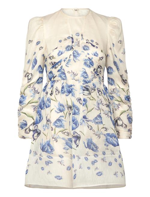 Malina | Leoni Silk Blend Mini Dress | S
