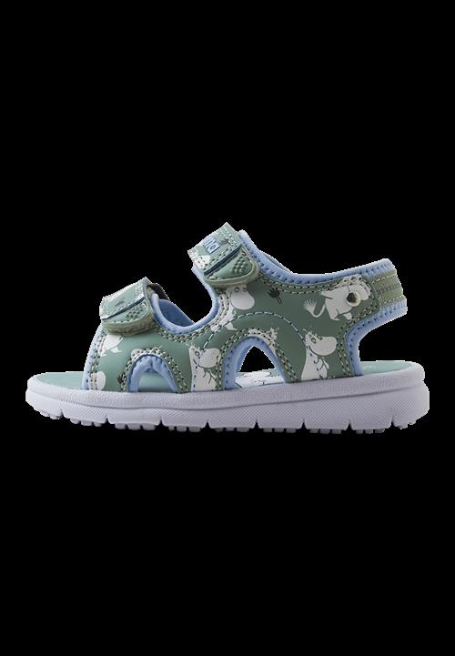 Reima Moomin Bungee Sandaler Stone Green  Stone Green-22 EU  Grøn  22 EU  Drenge, Piger