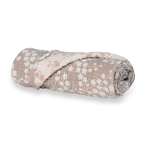 Quax XL Muslin-tæppe Blossom  Blossom XL  Lyserød  One Size  Drenge, Piger