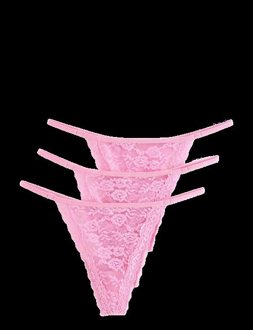 Lindex | 3-Pack Thong In Lace | L