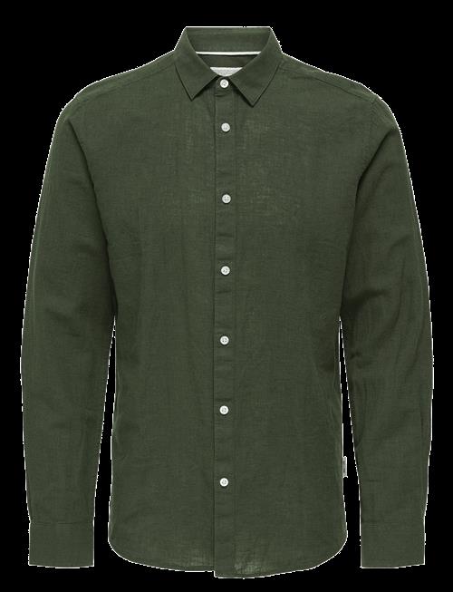 ONLY & SONS | Onscaiden Life Ls Solid Linen Blend Noos | XXL