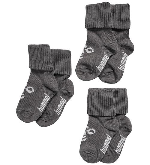 Hummel Strømper - HmlMini - 3-pak - Dark Gull Gray