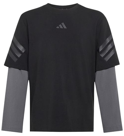 adidas Performance Bluse - Future Icons - Sort/Grey Five/Sort