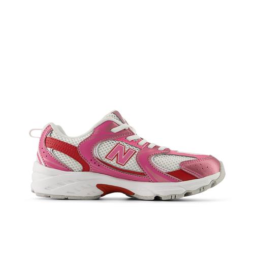 New Balance 530 Kids Bungee Lace Sneakers Pink Satin  Pink Satin 30 EU  Lyserød  30 EU  Piger