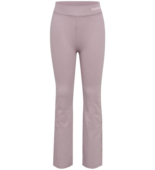Hummel Leggings - HmlJR - High Rise Flared - Sea Fog