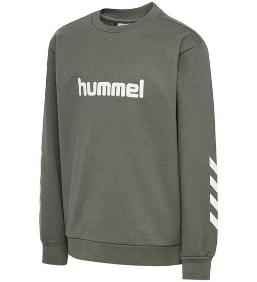 Hummel Sweatshirt - HmlJR Logo - Castor Gray
