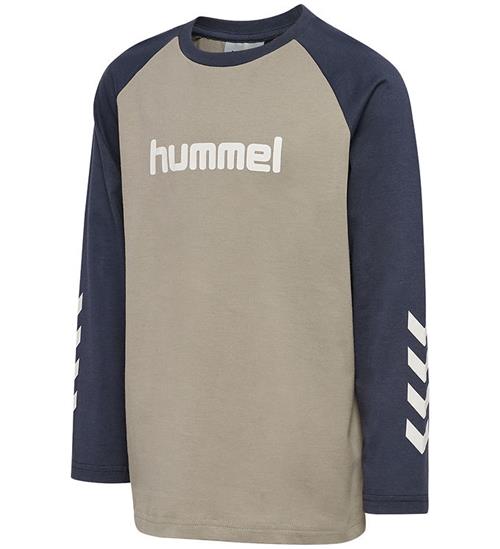 Hummel Bluse - HmlJR Logo - Vintage Khaki