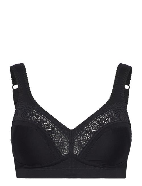 Swegmark | Cotton Star Soft Bra Black | D x 100