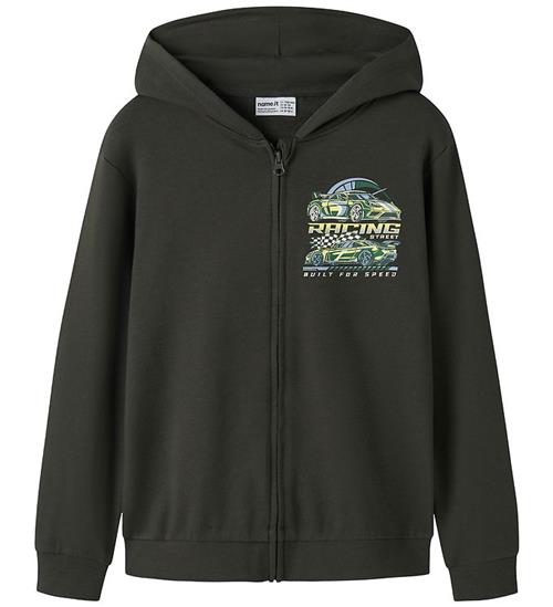 Name It Cardigan - Sweat - NkmVoltinus - Peat/Racing