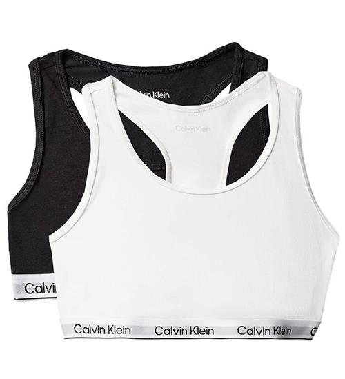 Calvin Klein Toppe - 2-pak - Black/Bright White
