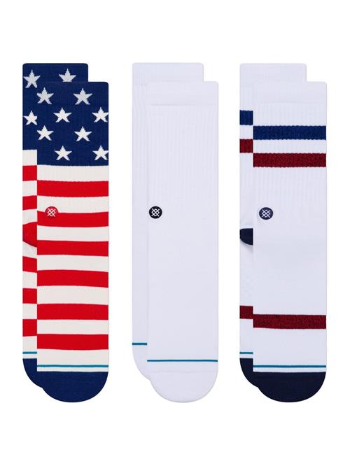 Stance Sokker  mørkeblå / rød / hvid